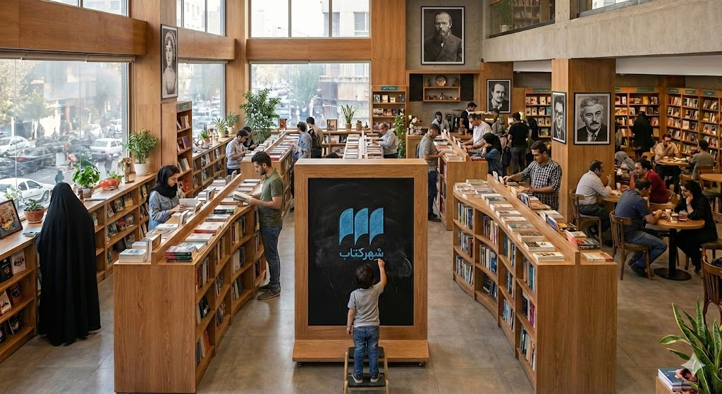 قفسه‌های کتابفروشی:‌ لنگرگاه جان‌ها در میانه طوفان